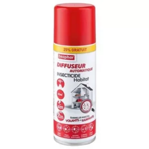 BEAPHAR Diffuseur Automatique Insecticide Habitation 150ml - Insectes Volants et Rampants