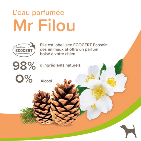 Eau Parfumée Mr. Filou pour Chien - Mâle 50 ml – Image 2