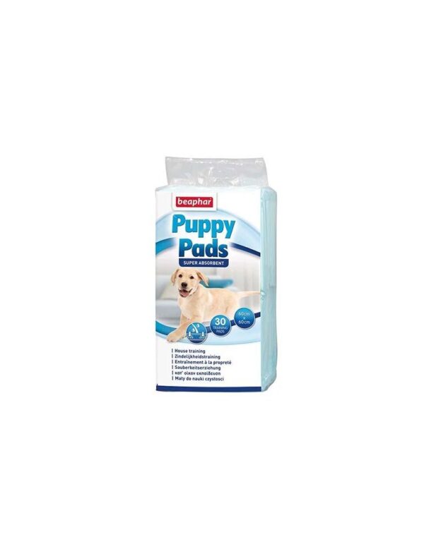 Tapis éducateur x30 Chiot Beaphar Puppy-Pads 60 x 60 cm