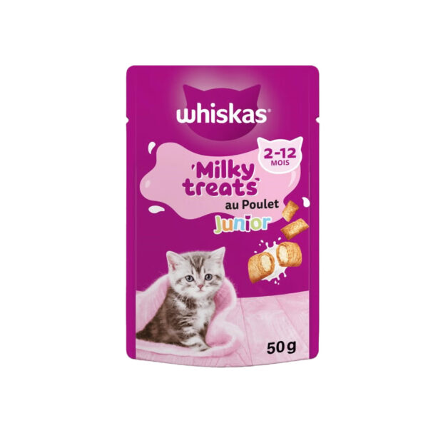 Friandises lait junior 60g -WHISKAS