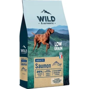 Croquette low grain wild adult 3kg saumon