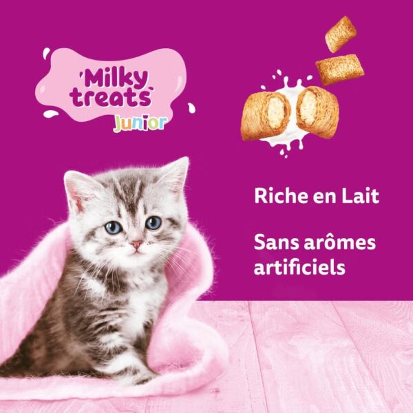Friandises lait junior 60g -WHISKAS – Image 2