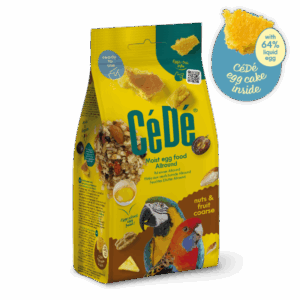 Pâtée aux oeufs humide Allround noix & fruits grossiers 200gr - Cédé