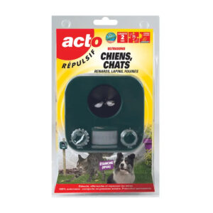 Répulsif à ultrasons chiens et chats