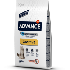 Advance - Sensitive - Saumon - Nourriture pour chat - 10 kg