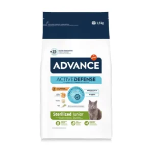 CROQUETTES CHAT JUNIOR STERILISE - ADVANCE 1,5 kg