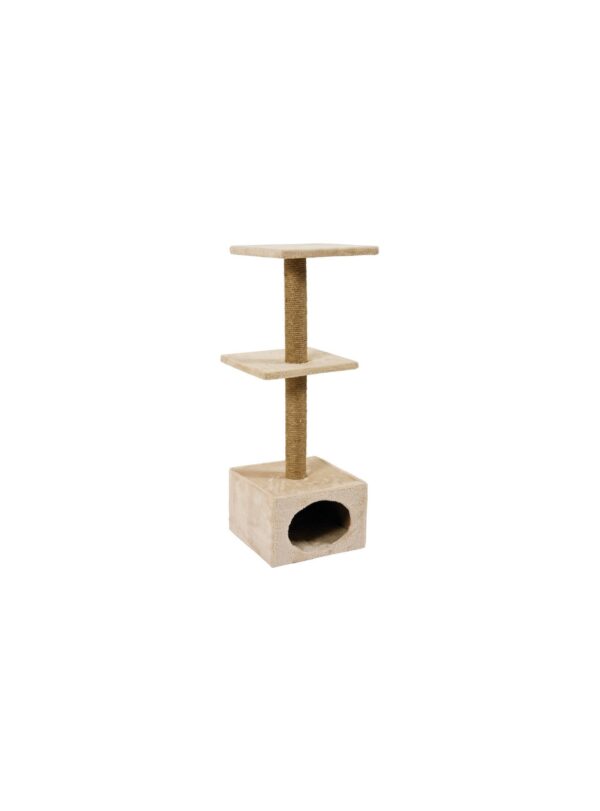 Arbre a chat duo beige