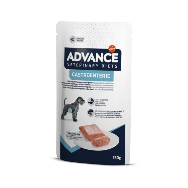 Advance Aliments humides gastro-entériques pour chiens 150gr