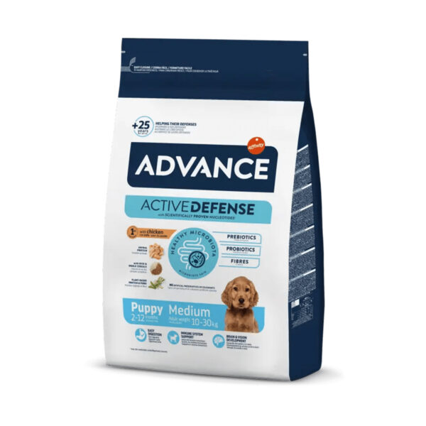 Advance Medium Puppy Protect au Poulet pour Chiot de Taille Moyenne 3kg
