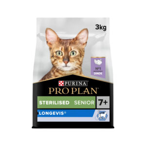 Pro Plan Sterilised Senior 7+ Longevis à la dinde pour chat