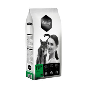 AMITY Chat Adulte Poulet & Riz 1.5 kg