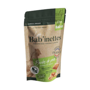 Friandises Bab'inettes poulet boules poils - BAB in - 60gr
