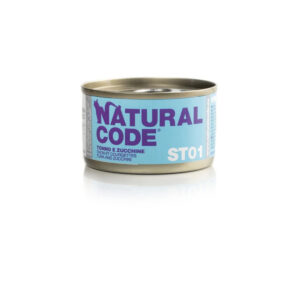 NATURAL CHAT THON/COURGETTE 85g - ST01