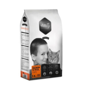 AMITY PREMIUM CHAT - ADULTE saumon et riz - 1,5kg