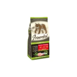 PRIMORDIAL URINARY POUR CHAT ADULTE Dinde et Hareng 2kg -