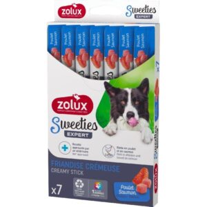 Sweeties chien saumon poulet x7 - 91gr