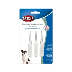 Protection anti-tiques et puces Spot-On pour petits chiens
