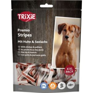 Stripes au poulet & au lieu jaune XXL 300g