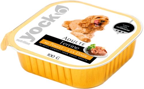 YOCK NUTRITION TERRINE 100G POULET/DINDE