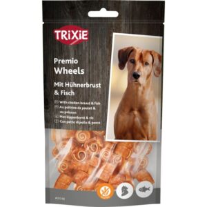 PREMIO Wheels au poitrine de poulet & au poisson 75gr