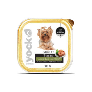 YOCK NUTRITION TERRINE 100G AGNEAU/POULET