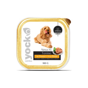 YOCK NUTRITION TERRINE 100G POULET/DINDE