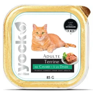 YOCK NUTRITION TERRINE 85G CANARD/DINDE
