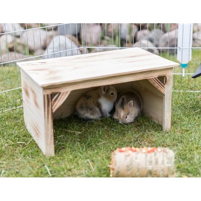 MAISON LAPIN EN BOIS 50X26X31cm – Image 2