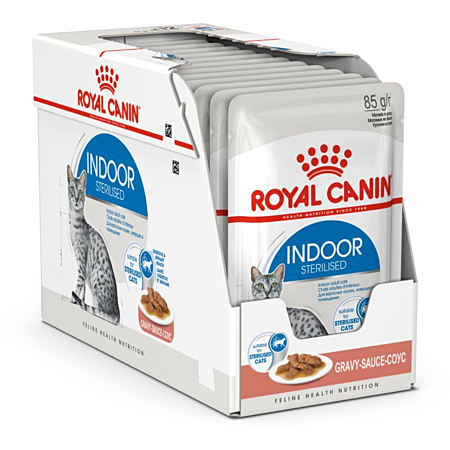 ROYAL CANIN INDOOR SAUCE 12*85G