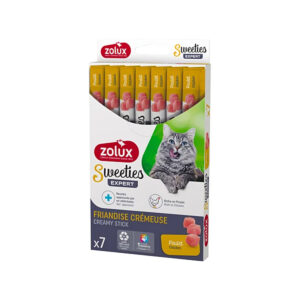 SWEETIE CHAT POULET X7 98G