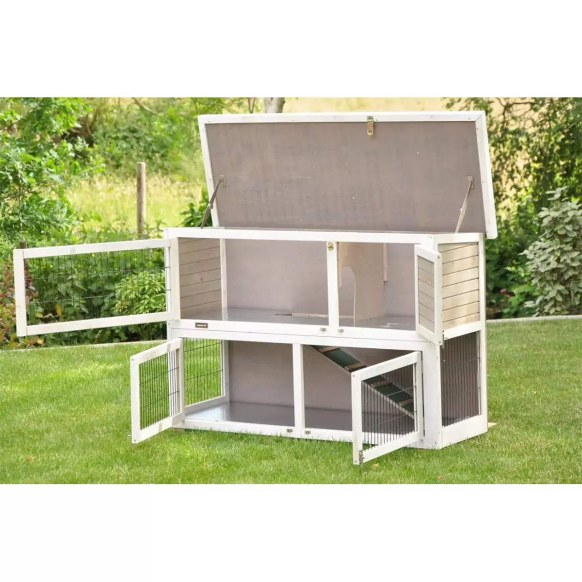 CLAPIER 70884 BLANC/GRIS 116x63cm – Image 2