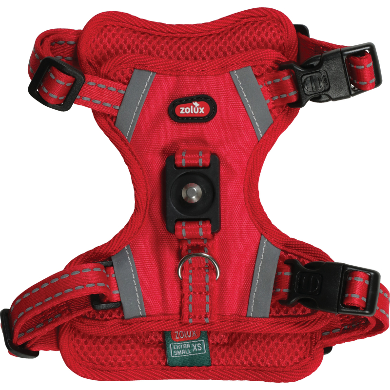 6039430 HARNAIS/LAISSE CLIP N GO XS ROUGE