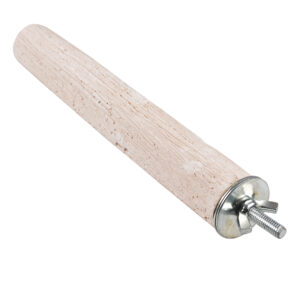 PERCHOIR EN CALCIUM 15*2,5 CM BLANC