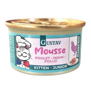 GUSTAV JUNIOR MOUSSE POULET 85G