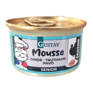 GUSTAV SENIOR MOUSSE DINDE 85G