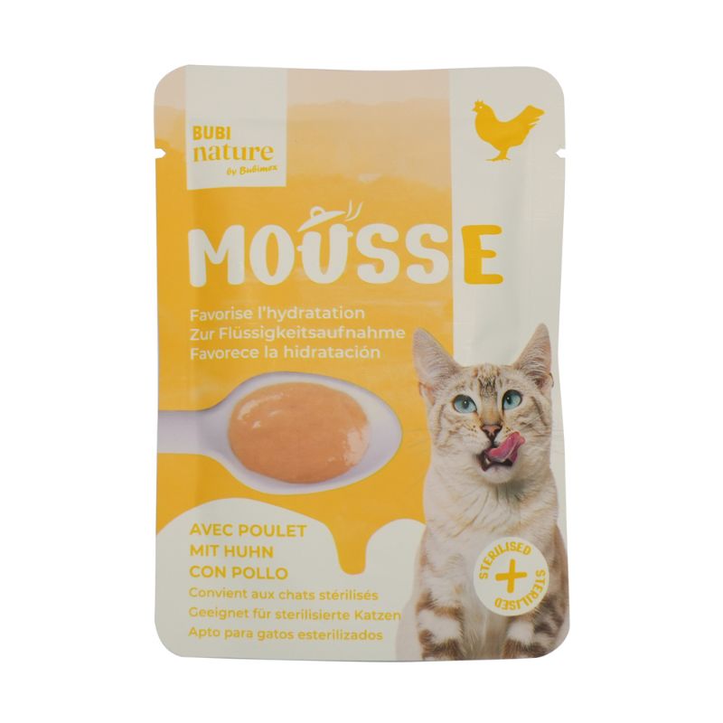 BUBI NATURE MOUSSE POULET 50G