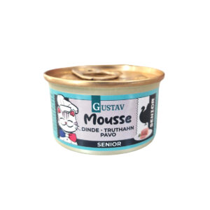 GUSTAV SENIOR MOUSSE DINDE 85G