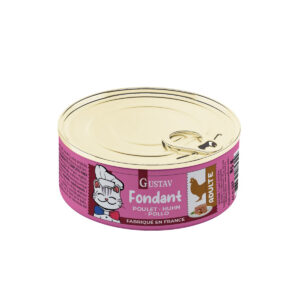 GUSTAV ADULTE FONDANT POULET 85G