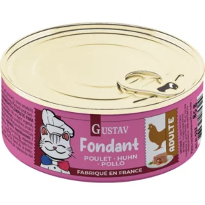 GUSTAV ADULTE FONDANT POULET 85G