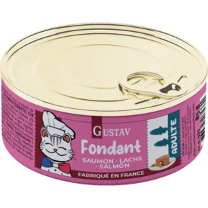 GUSTAV ADULTE FONDANT SAUMON 85G