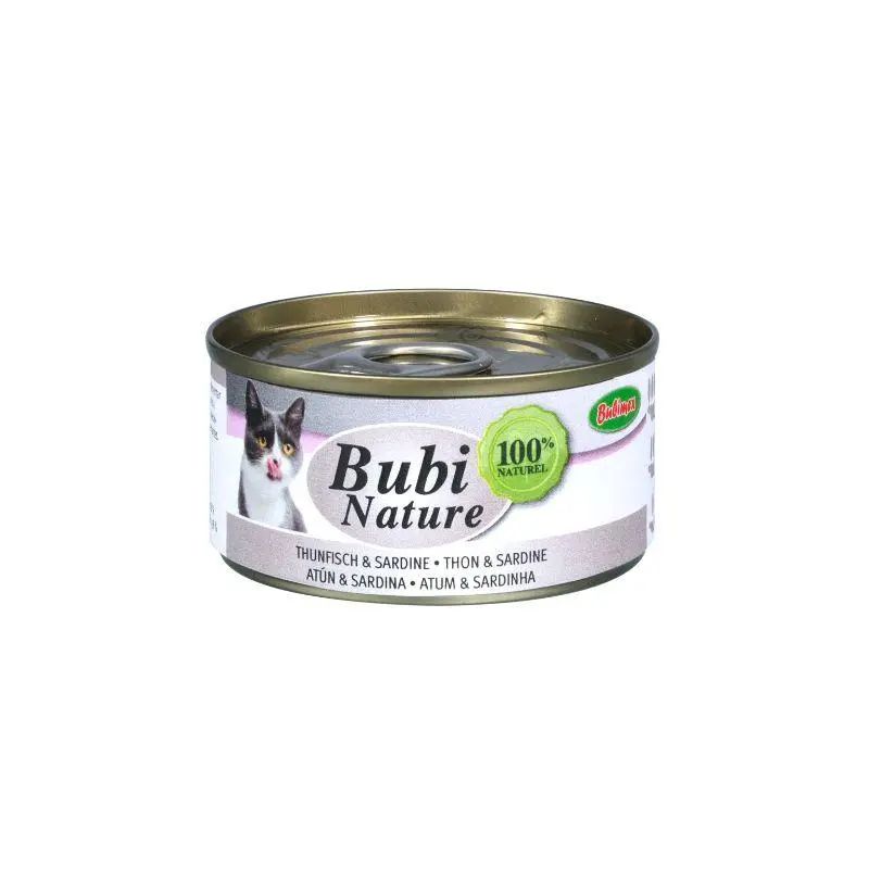 BUBI NATURE THON/SARDINE 140G