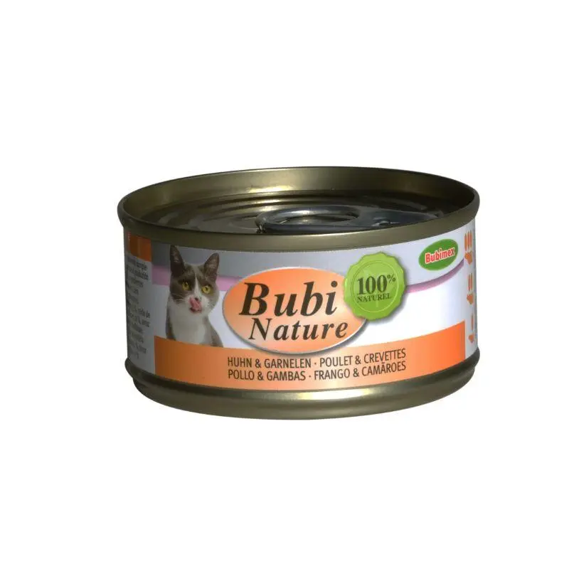 BUBI NATURE POULET/CREVETTE 140G