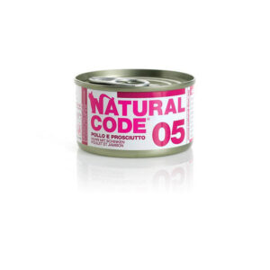 NATURAL CODE 05 POULET/JAMBON 85G