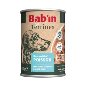 BAB'IN TERRINE ADULTE POISSON 400G