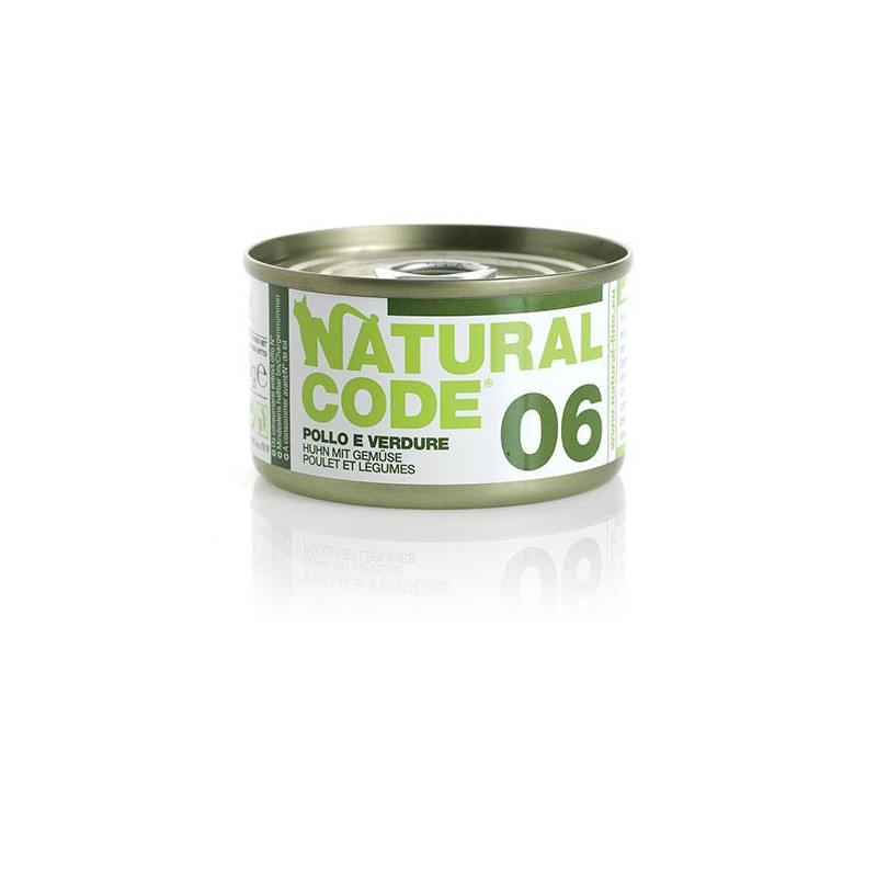NATURAL CODE 06 POULET/LEGUME 85G