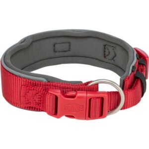 COLLIER PREMIUM 46-55 L ROUGE/GRIS