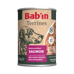 BAB'IN TERRINE ADULTE SAUMON 400G