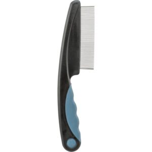 PEIGNE ANTI PUCE 15CM GRIS/BLEU