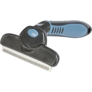 BROSSE CARDE 11*15 GRIS/BLEU