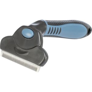 BROSSE CARDE 8*14 GRIS/BLEU